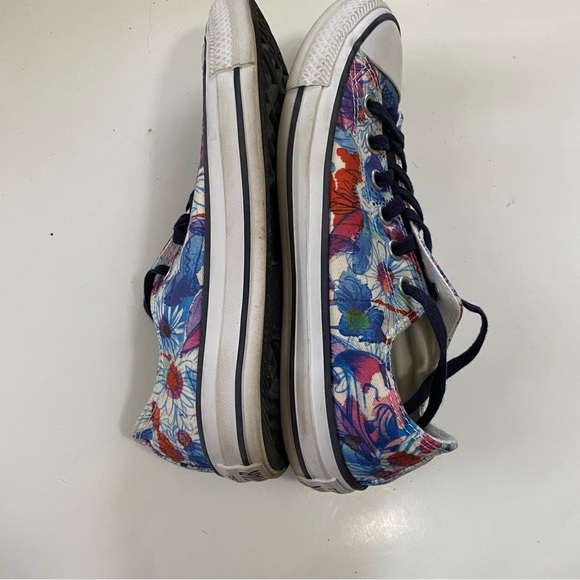 Converse low top watercolor flowers floral 8 - Picture 8 of 9
